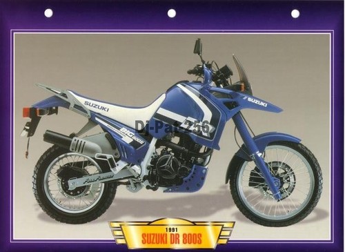 Scheda moto suzuki 800 - moto:, dr