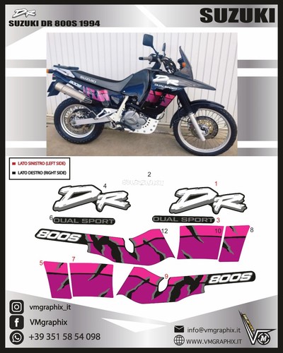 Kit suzuki 800s 1994 - dr,