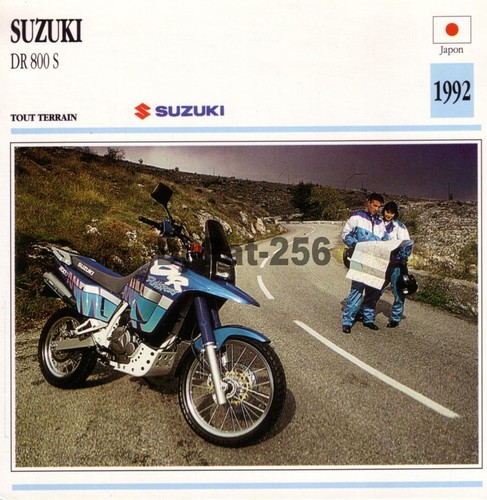 Fiche moto suzuki 800 - moto, s